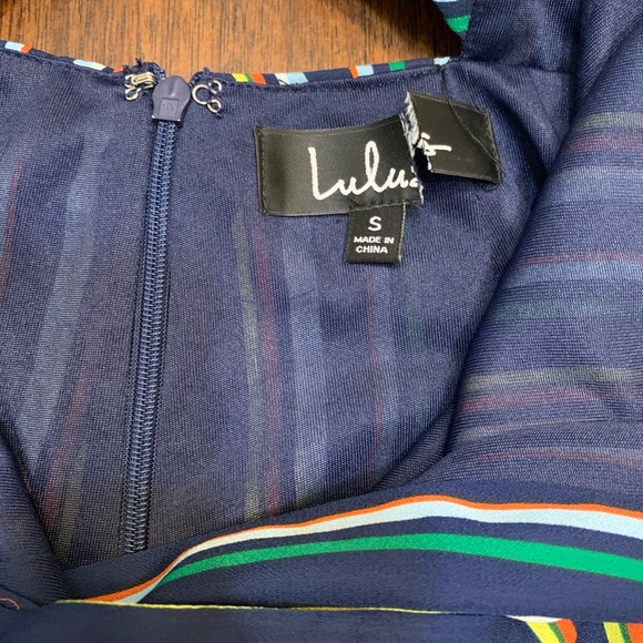Lulu’s | multicolored striped jumpsuit - Picture 9 of 15